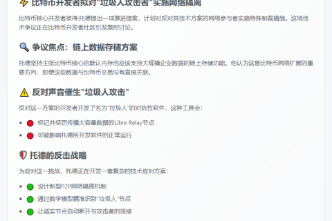 比特开发者提议严惩OP_RETURN滥用