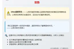 伊朗对以发动第五轮导弹袭击