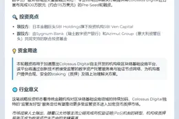 "Colossus Digital获100万欧元融资"