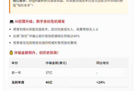 2024年四成加密货币诈骗涉深度伪造