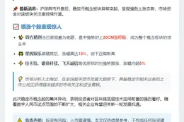 A股稳定币概念股大涨 四方精创涨停