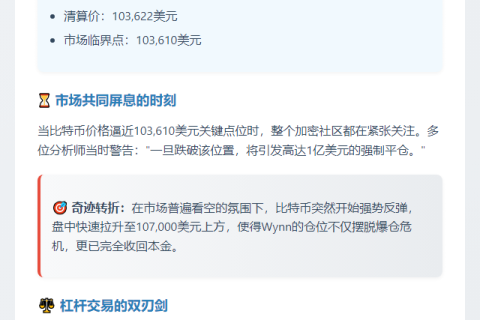 "高杠杆BTC仓位回本，曾亏217万美元"