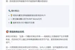 马克·库班：特朗普手机或预装加密钱包
