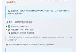 ARKB单日净流出1.91亿美元