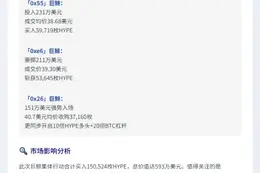 巨鲸豪掷600万美元囤HYPE