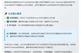 SEC 征求公众对 XRP 及 Solana ETF 提案意见