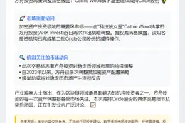 方舟再减持Circle股份