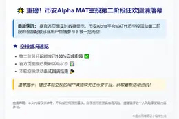 MAT币第二阶段空投全部被领完