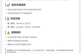 币安开放BRIC空投申领：需251+ Alpha积分