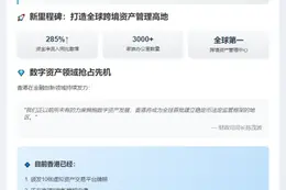 香港2-3年内打造全球数字资产跨境管理第一城