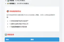 鲸鱼豪掷675万美元抄底Fartcoin