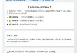 巨鲸3小时吞2.63万枚ETH