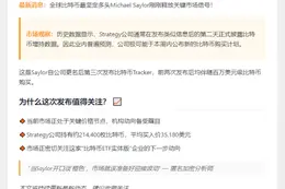 Michael Saylor或下周公布比特币增持数据