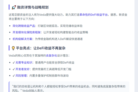 Veda融资1800万美元