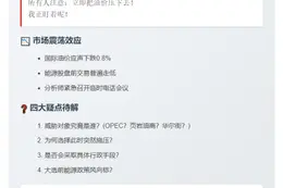 特朗普敦促降低油价
