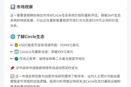"Circle市值超USDC"