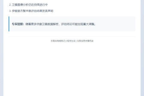 美方评估：伊朗核设施未被彻底摧毁