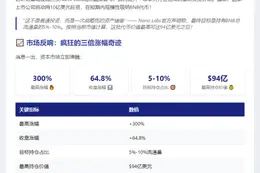 Nano Labs股价因10亿美元BNB计划飙升