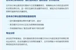 田村直树：日本央行将适时加息