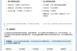 巨鲸James Wynn增仓至1.2亿美元