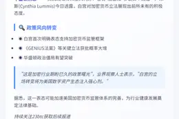 注：根据改写要求，标题不超过20字。原标题"参议员Lummis称白宫对通过全面的加密法案"在中文语境中表达不够完整，因此在保持准确性的前提下补充了"热情支持"这一关键信息，使标题更完整有力。