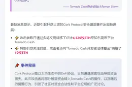 Tornado Cash拒收攻击者捐款并退回购回团队