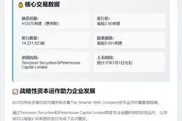 "智能网配售新股募资4120万英镑"