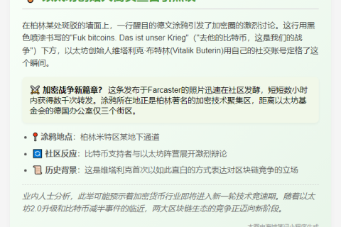 Vitalik 涂鸦宣言：去他的比特币