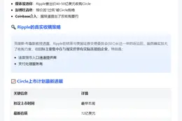 Ripple CEO否认收购Circle计划