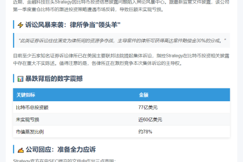 比特币投资声明涉证券欺诈