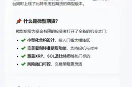 "Robinhood上线XRP、SOL微型期货"