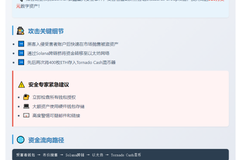 ZachXBT：用户遭Lazarus攻击损失320万
