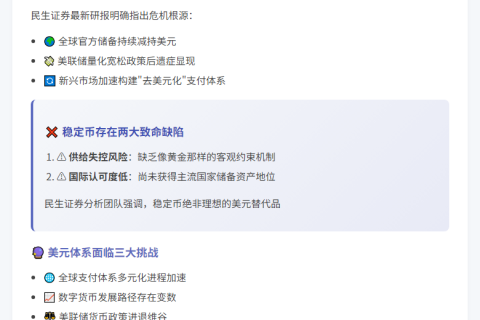 稳定币难挽美元信用危机