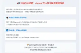 Wynn平仓比特币做空改做多