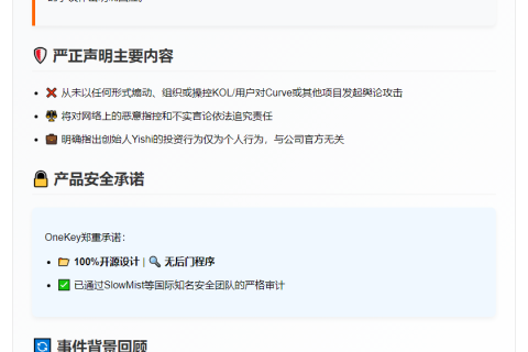 "OneKey澄清与Resupply无关联"