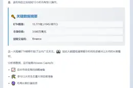Abraxas Capita转出1.3万枚ETH