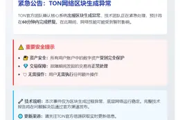 TON链上区块异常，1小时内修复