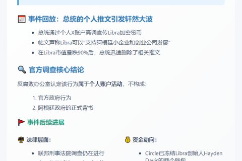 阿根廷总统被裁定未涉加密宣传不当