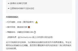 James Wynn比特币40倍多转空亏86美元