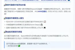 SpaceX拟4000亿美元估值募股