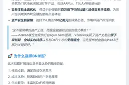 Kraken与Backed扩展xStocks至BNB链