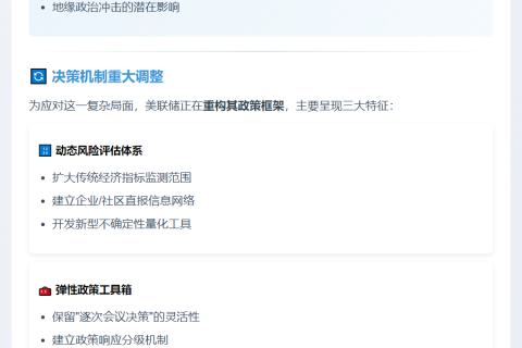 美联储：经济风险与不确定性影响决策