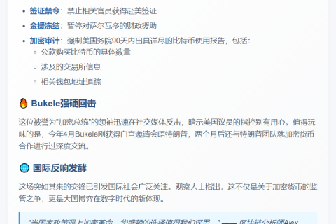 美参议员提议制裁萨尔瓦多总统