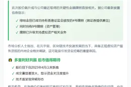 绿地控股受益虚拟牌照获批 股价创3个半月新高
