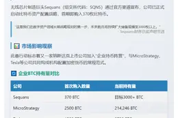 美股公司Sequans购370枚BTC