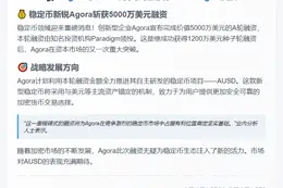 Agora获5000万美元融资，Paradigm领投