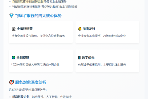 硅谷富豪拟开设银行扶持加密企业