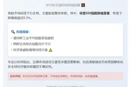 美股三大股指续跌 标普500下滑0.3%