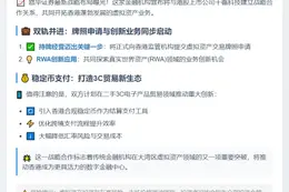 路华证券申请香港虚拟资产牌照 拓展稳定币业务