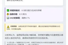 UNI暴涨破8.5美元